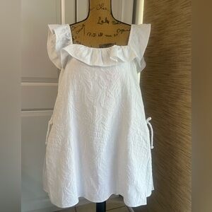 Lilly Pulitzer White Textured romper